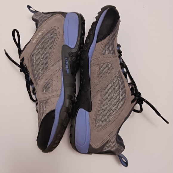 Merrell Women's Size 9 Performance Outdoor Shoes Wild Dove / Periwinkle Lace Up - Picture 9 of 11